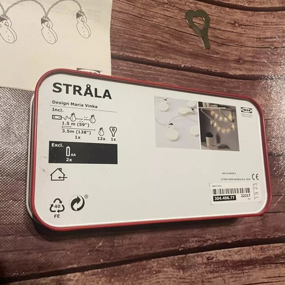 IKEA Strala Snowman String Lights Christmas - Picture 6 of 6